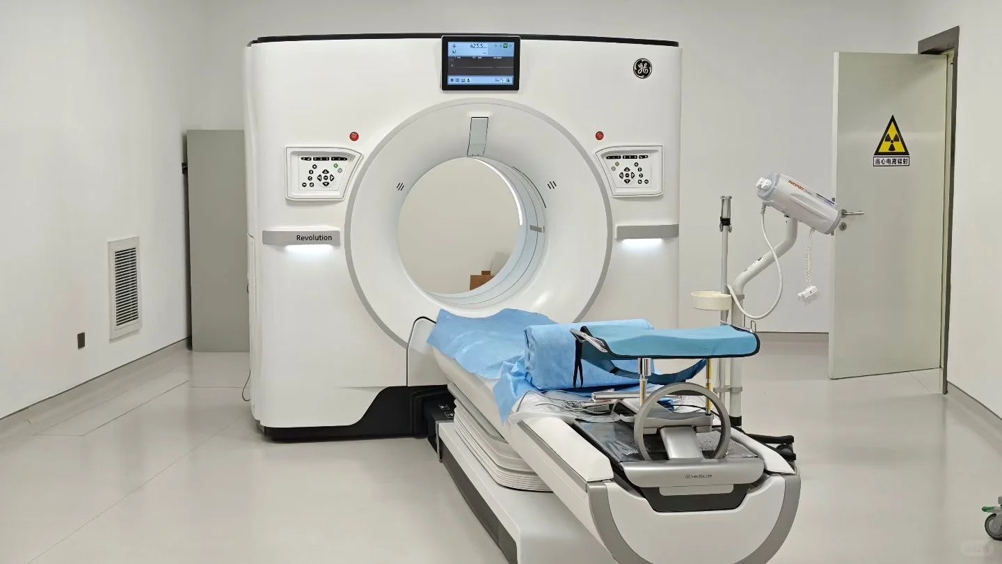GE Revolution CT scanner
